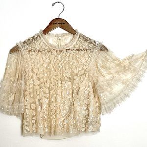 Elizabethan Sequin Crop
